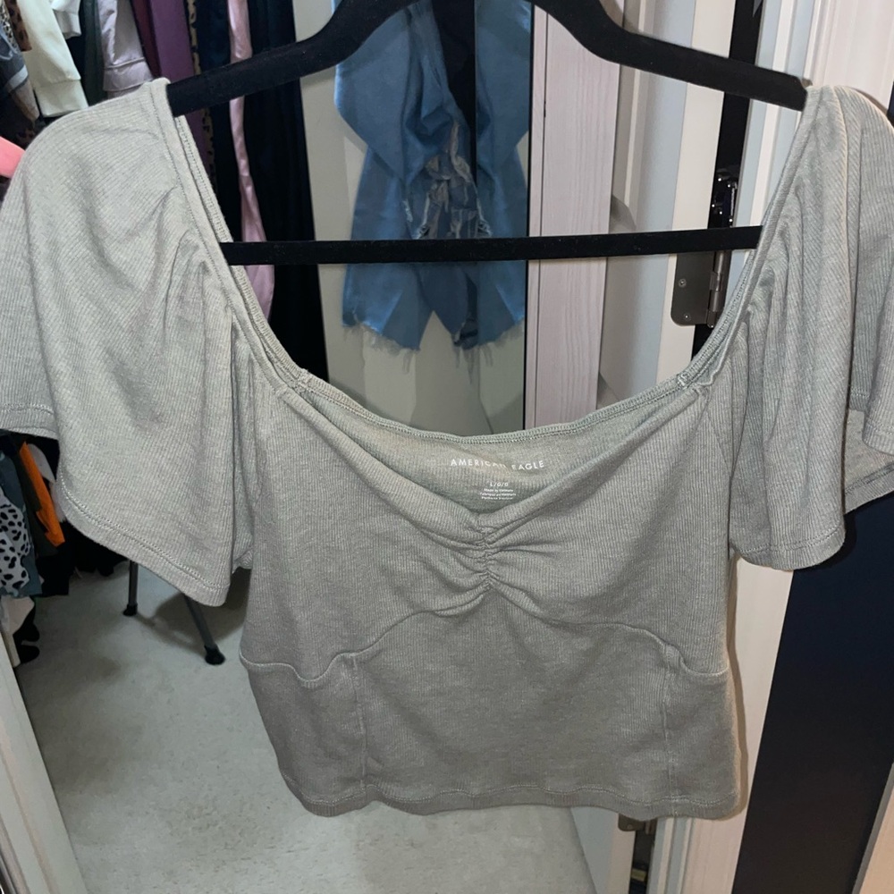 Cute cropped American eagle